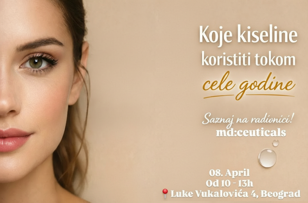 radionica - kiseline u kozmetičkim tretmanima